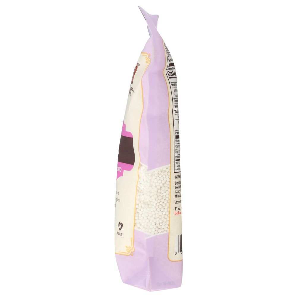 BOB'S RED MILL Small Pearl Tapioca 24 oz package of tapioca pearls for pudding and boba tea