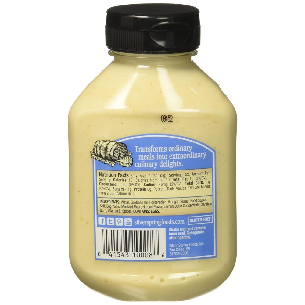 SILVER SPRING: Sassy Horseradish Sauce, 9.25 Oz - SMART GREENS