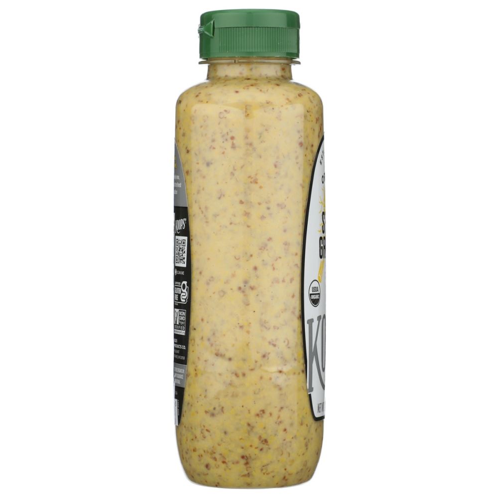 KOOPS: Organic Stone Ground Mustard, 12 oz - SMART GREENS