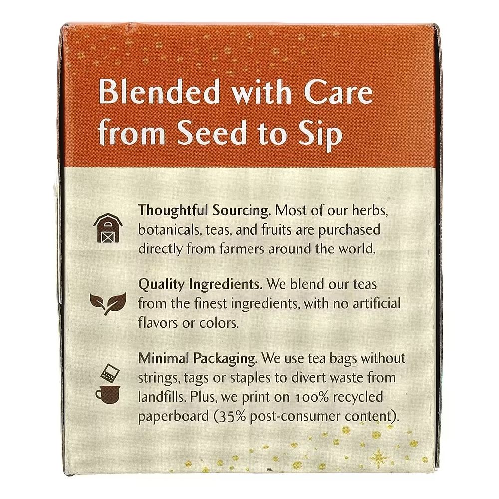 CELESTIAL SEASONINGS: Country Peach Passion Herbal Tea Caffeine Free, 20 bg - SMART GREENS