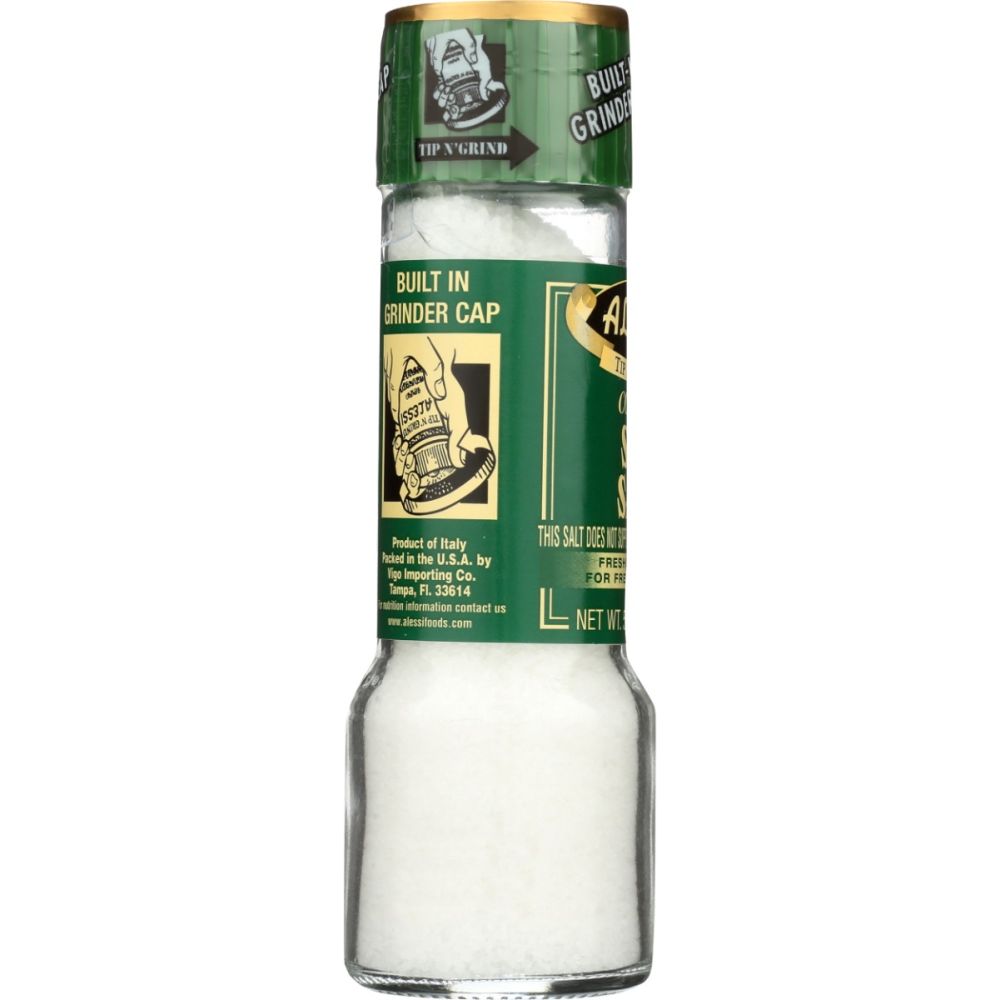 ALESSI: Coarse Sea Salt, 5.64 oz - SMART GREENS
