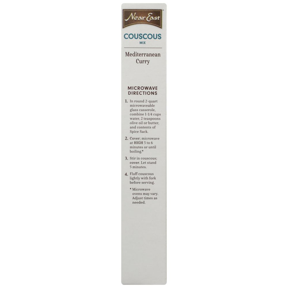 NEAR EAST: Couscous Mediterranean Curry, 5.7 oz - SMART GREENS