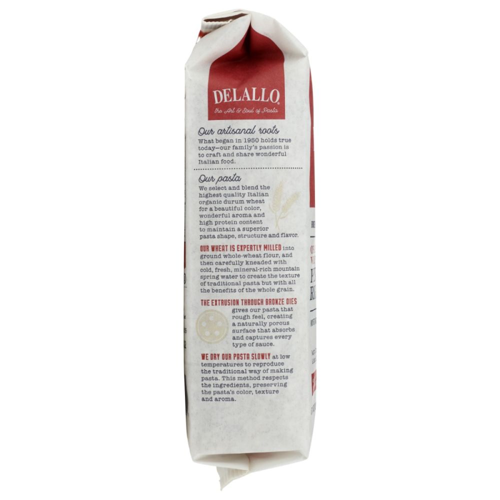DELALLO: Organic Penne Rigate Pasta No.36, 16 oz - SMART GREENS