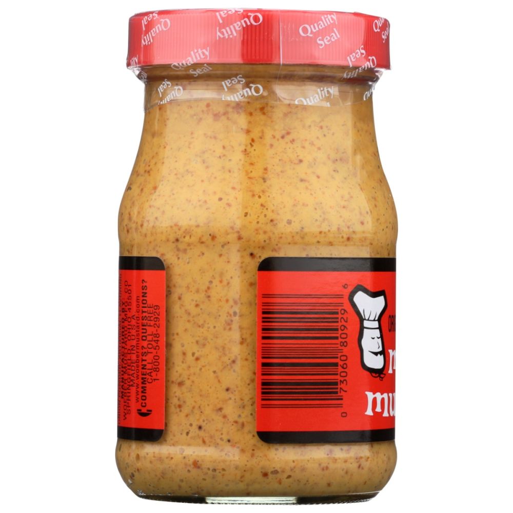 MISTER MUSTARD: Hot Mustard, 7.5 oz - SMART GREENS