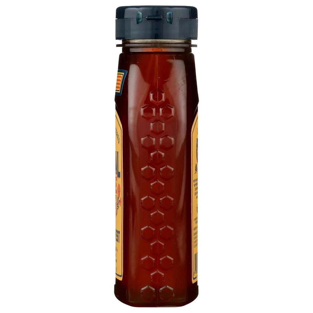 LOCAL HIVE Raw and Unfiltered Southwest Honey 12 oz jar with natural honey label