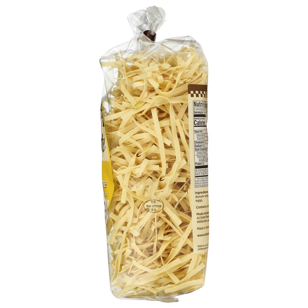 AL DENTE: Egg Fettucine Noodles, 12 oz - SMART GREENS