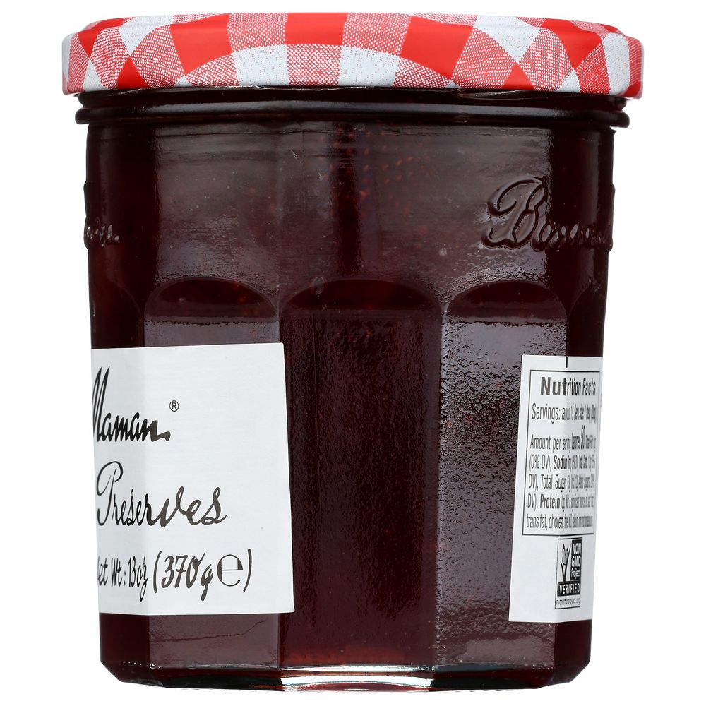 BONNE MAMAN: Strawberry Preserves, 13 oz - SMART GREENS
