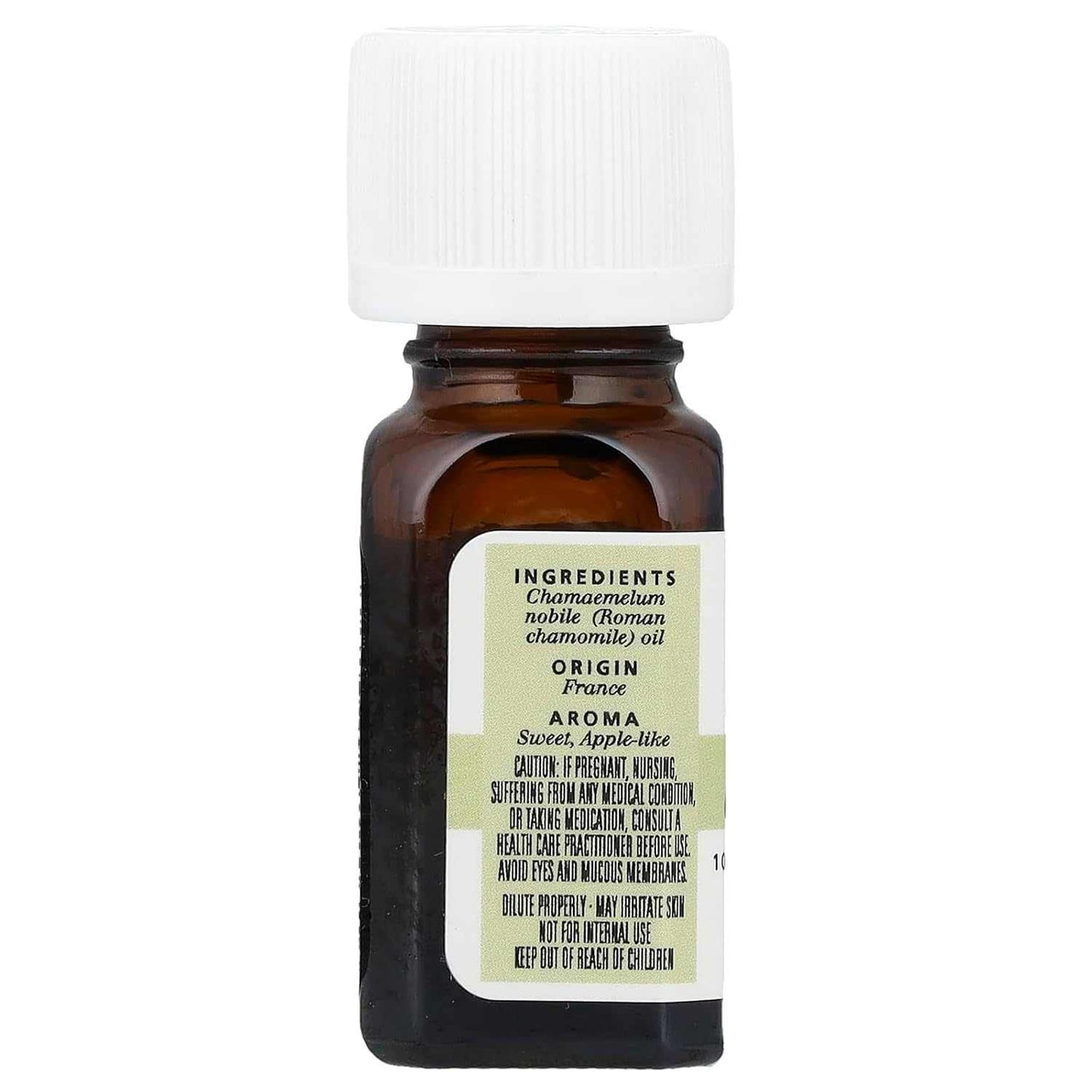 AURA CACIA Precious Essential Oil Roman Chamomile 0.5 oz bottle for soothing skin and relaxation