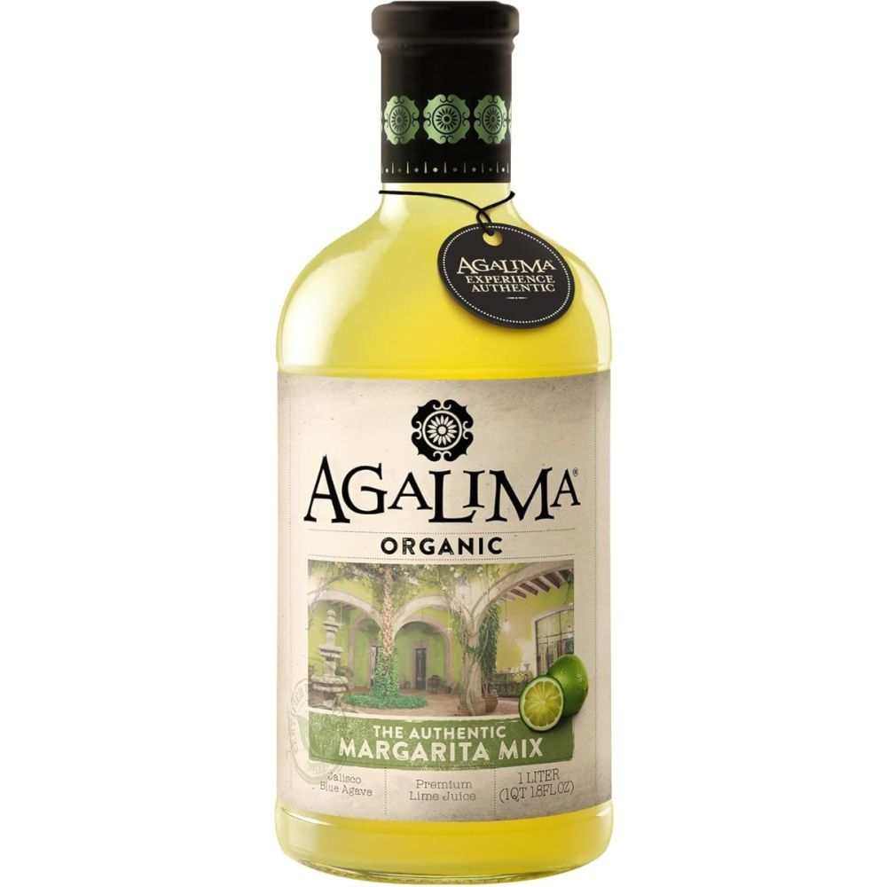 Agalima Margarita Mix organic fresh margarita mixer 33.8 oz bottle with citrus and agave flavors