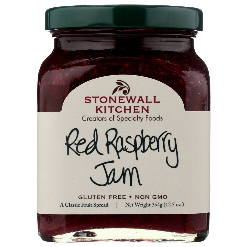 STONEWALL KITCHEN: Red Raspberry Jam, 12.50 oz - SMART GREENS