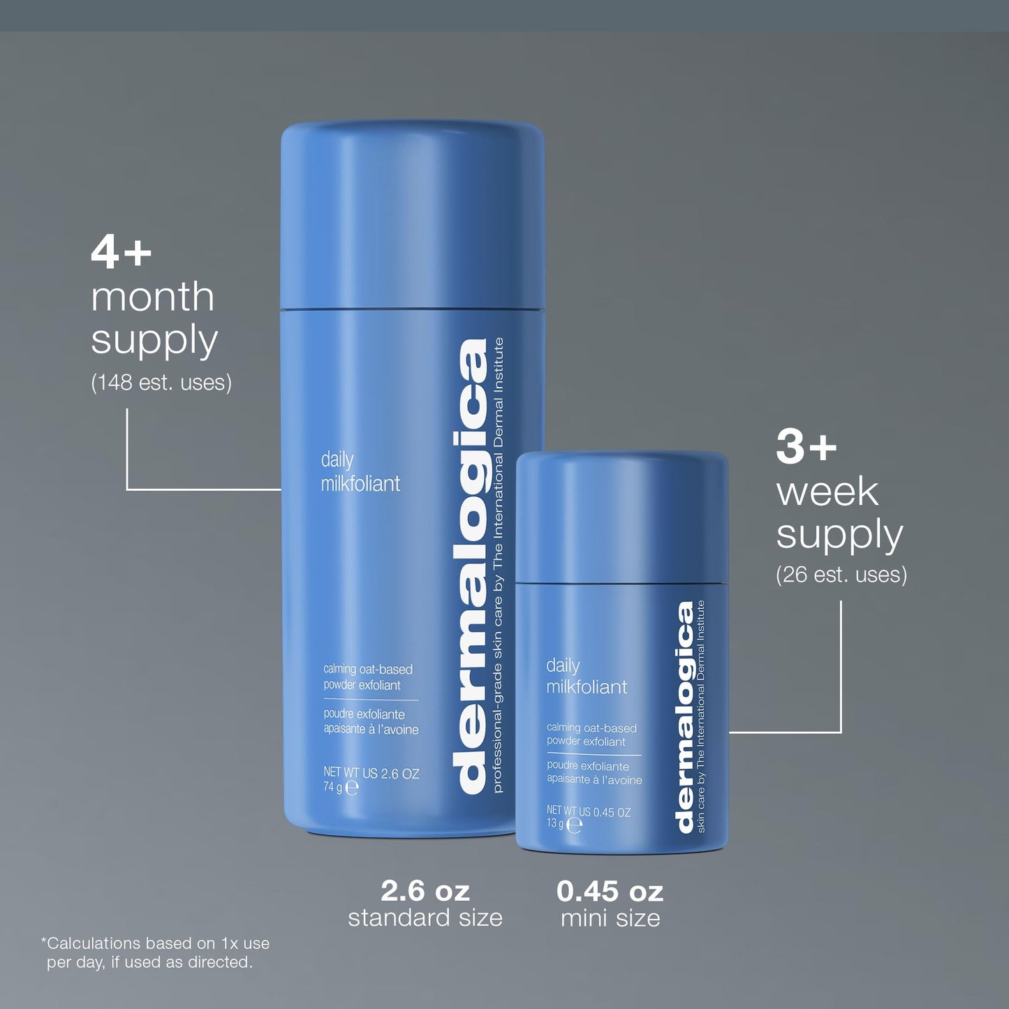 Dermalogica Daily Milkfoliant Exfoliating Powder - Gentle Natural Skincare for Sensitive Skin, Soothes & Nourishes with Oat Kernel Protein & Coconut Extract