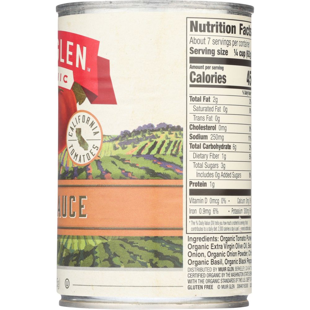 MUIR GLEN: Organic Pizza Sauce, 15 oz - SMART GREENS