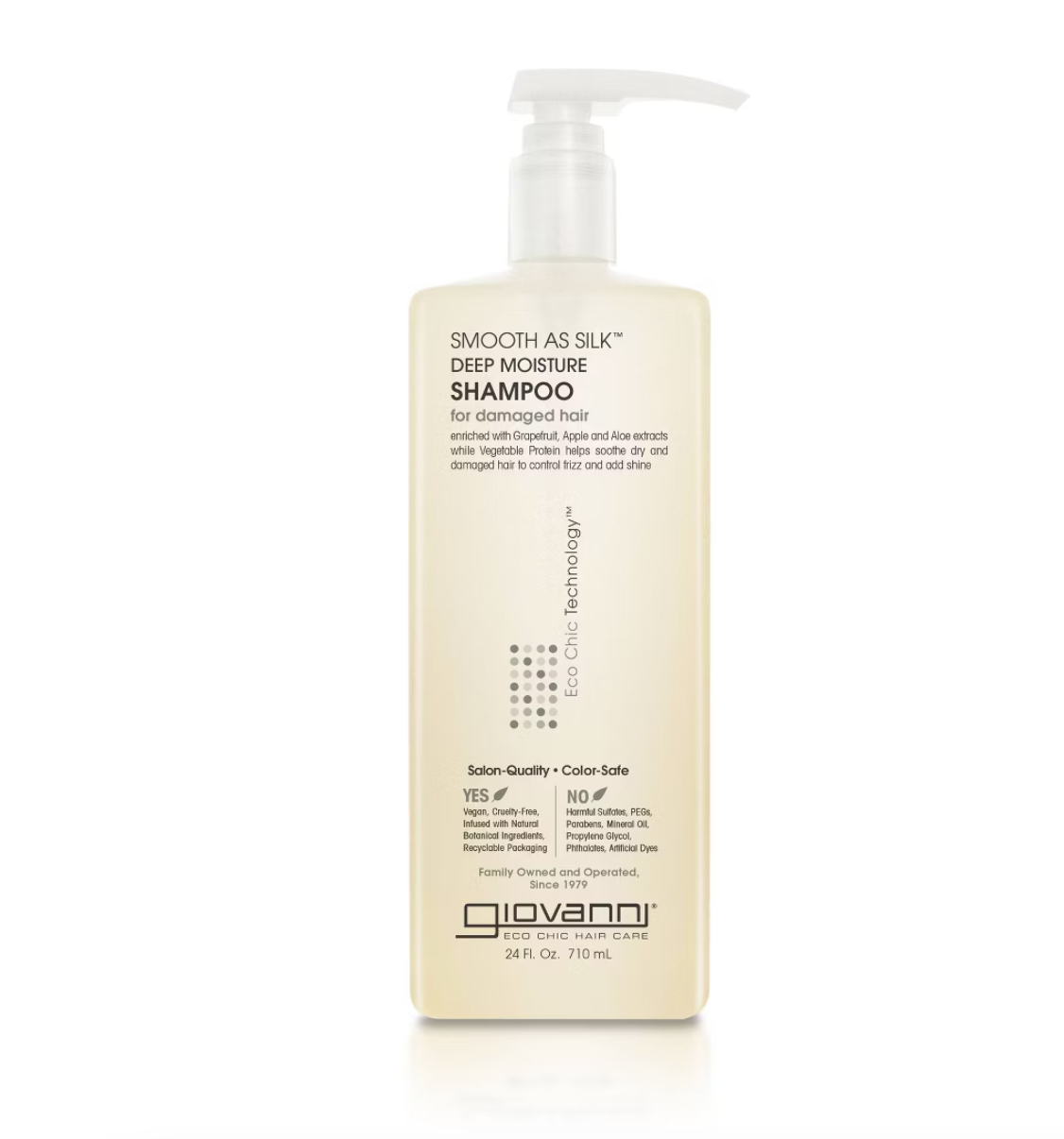 GIOVANNI COSMETICS: Smooth as Silk Deep Moisture Shampoo, 24 oz
