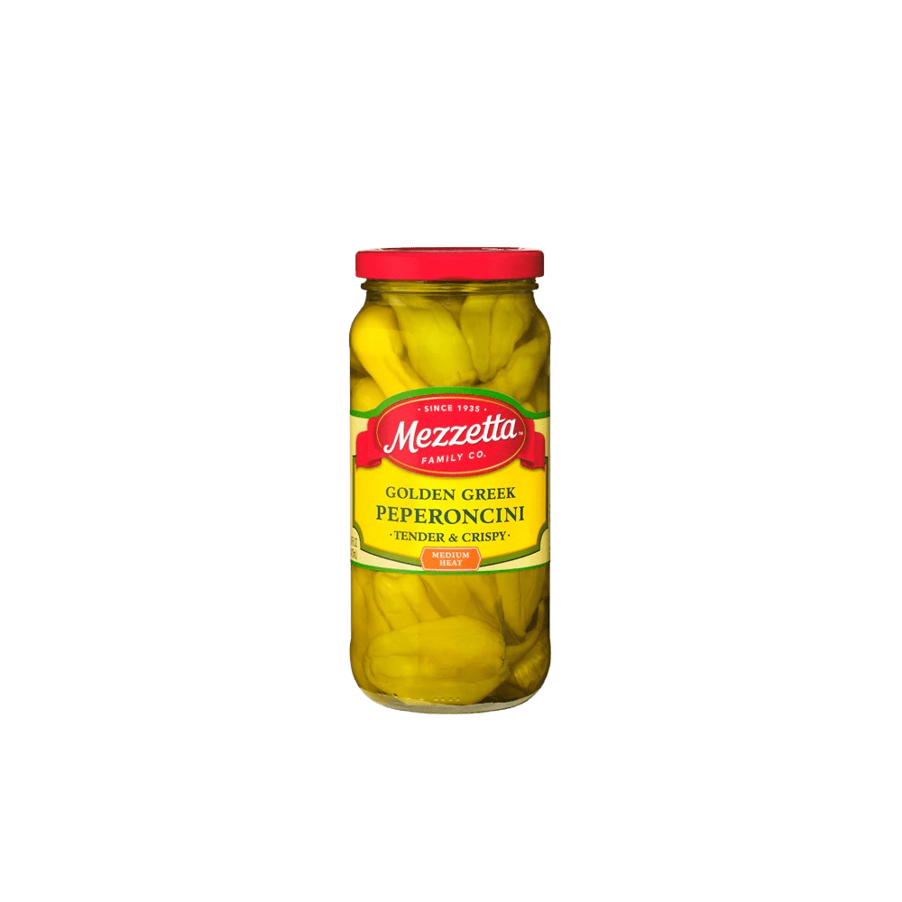 MEZZETTA: Golden Greek Peperoncini, 16 oz - SMART GREENS