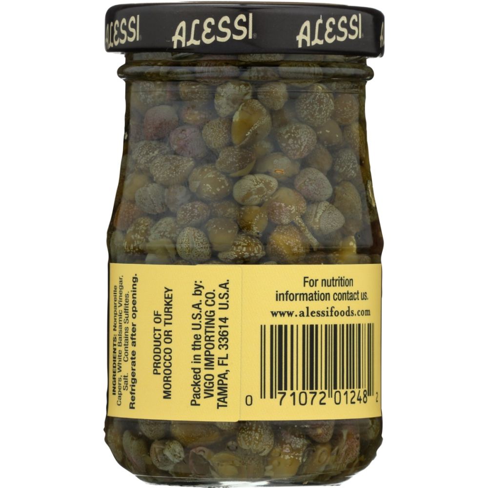ALESSI: Balsamic Capers Nonpareilles, 3.5 oz - SMART GREENS