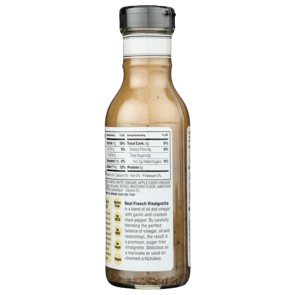 BRIANNAS: Real French Vinaigrette, 12 oz - SMART GREENS