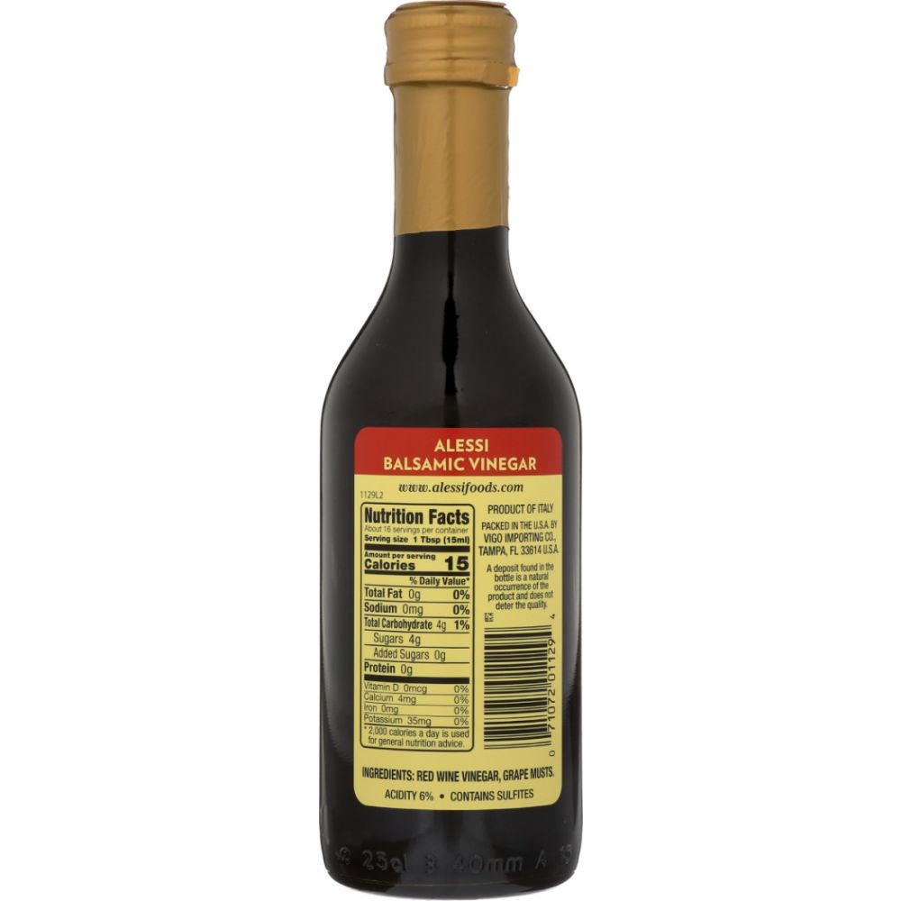 ALESSI: Balsamic Vinegar, 8.5 oz - SMART GREENS