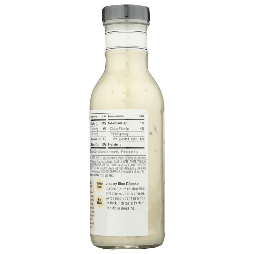 BRIANNAS: Creamy Blue Cheese Dressing, 12 oz - SMART GREENS