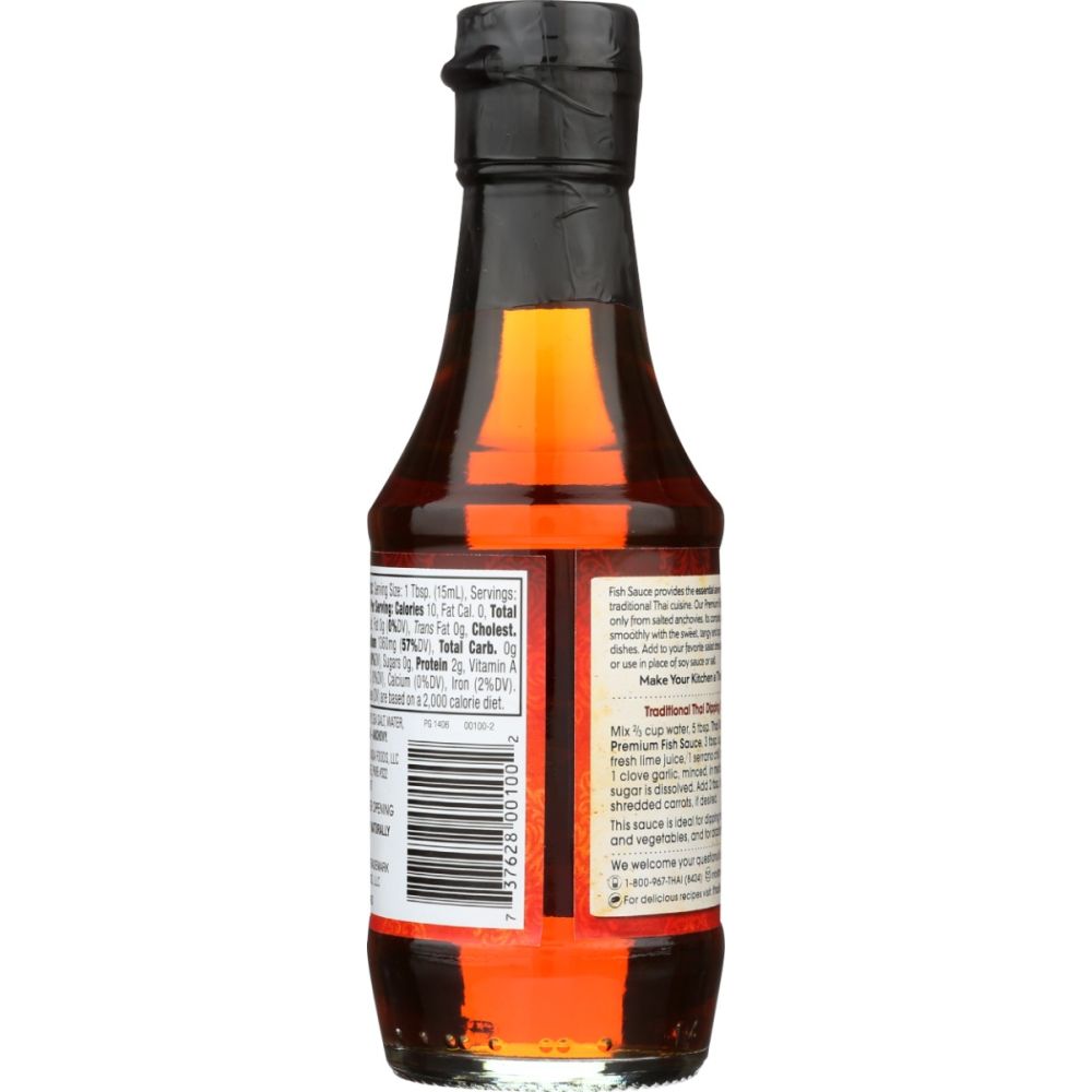 THAI KITCHEN: Gluten Free Premium Fish Sauce, 6.76 oz - SMART GREENS