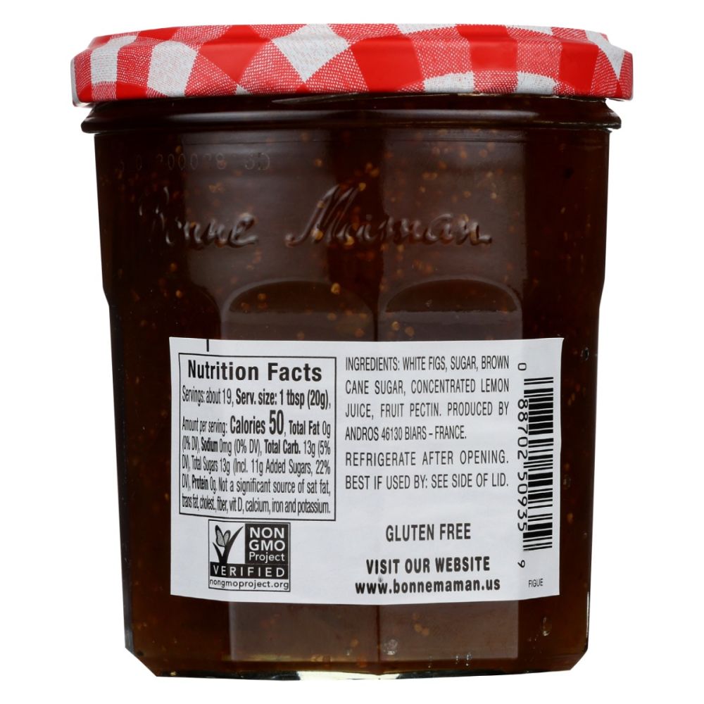 BONNE MAMAN: Fig Preserves, 13 oz - SMART GREENS