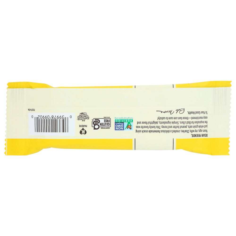 BOBS RED MILL Peanut Butter Banana and Oats Bob’s Bar 1.76 oz packaging with whole grain oats and peanut butter