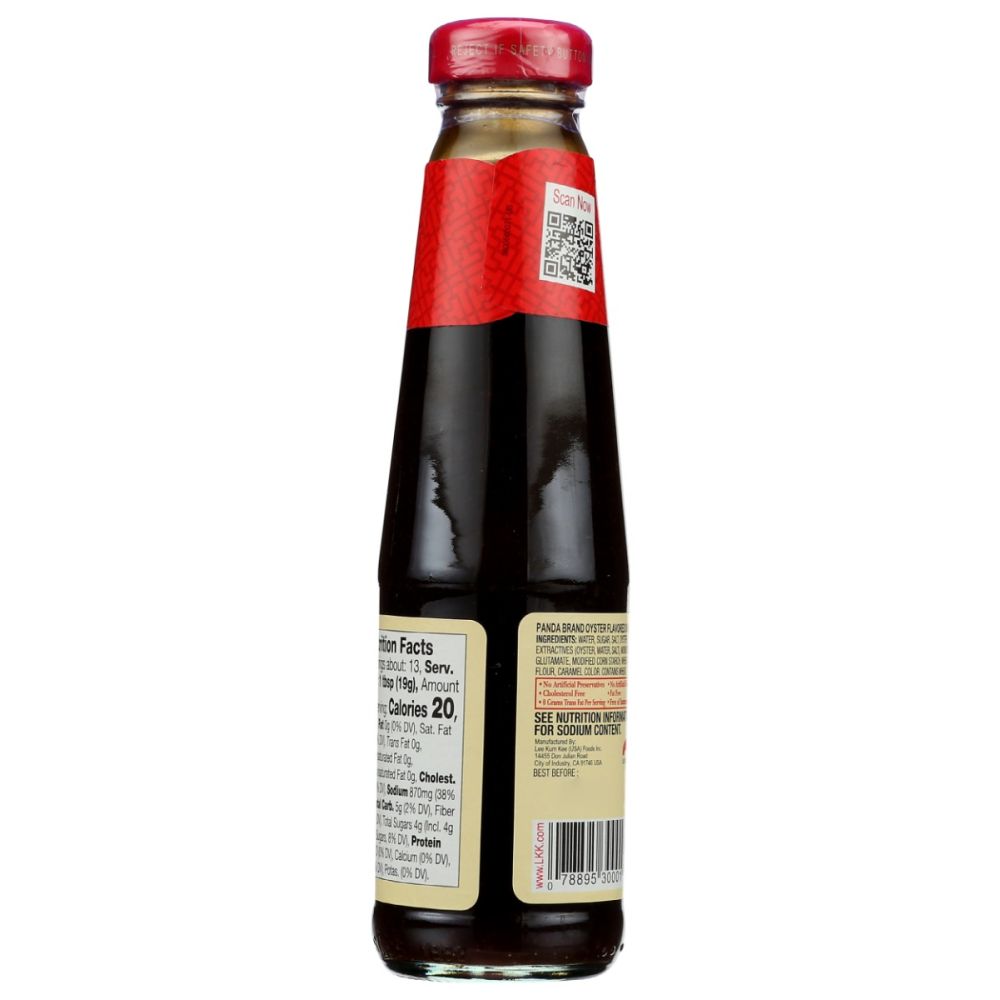 LEE KUM KEE: Panda Brand Oyster Flavored Sauce, 9 oz - SMART GREENS