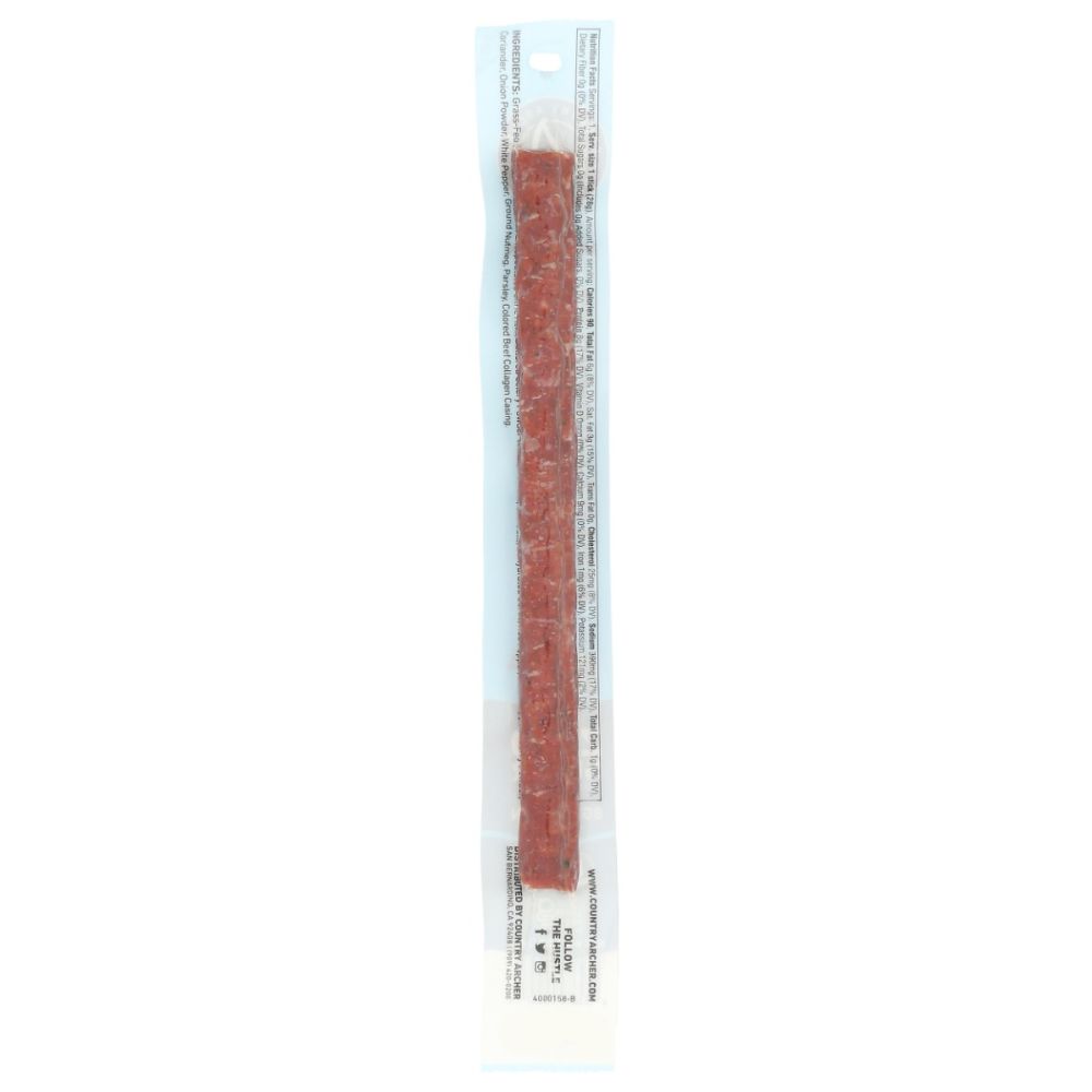 COUNTRY ARCHER: Original Beef Stick, 1 oz - SMART GREENS
