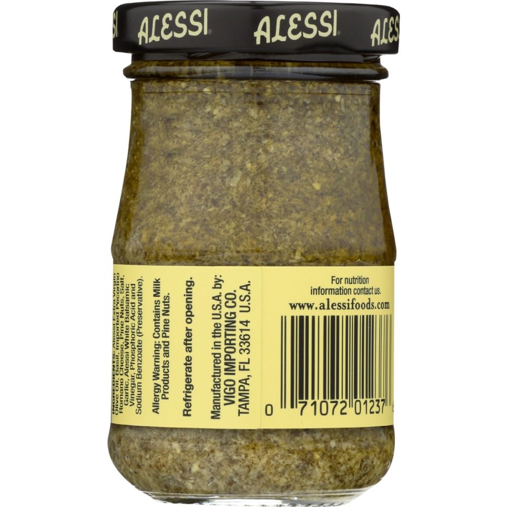 ALESSI: Pesto Di Liguria, 3.5 oz - SMART GREENS