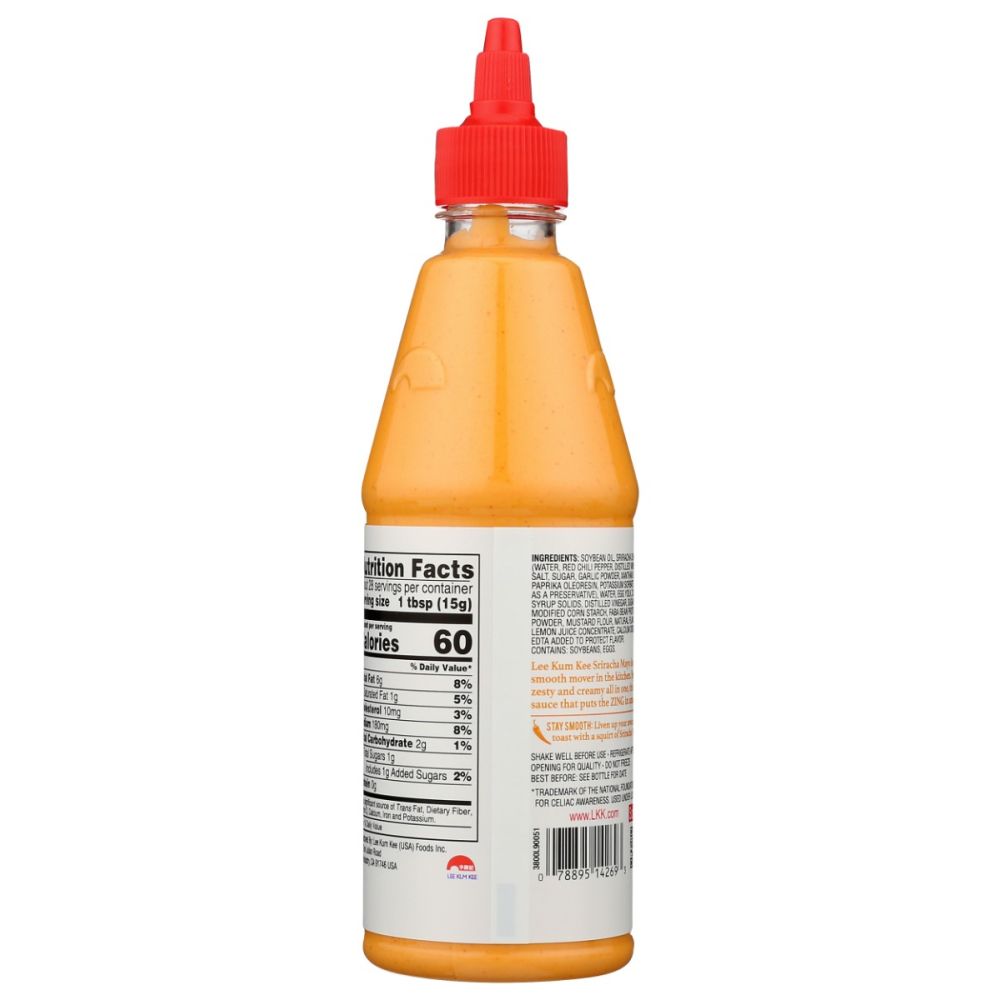 LEE KUM KEE: Sriracha Mayo Dressing Spread, 15 oz - SMART GREENS