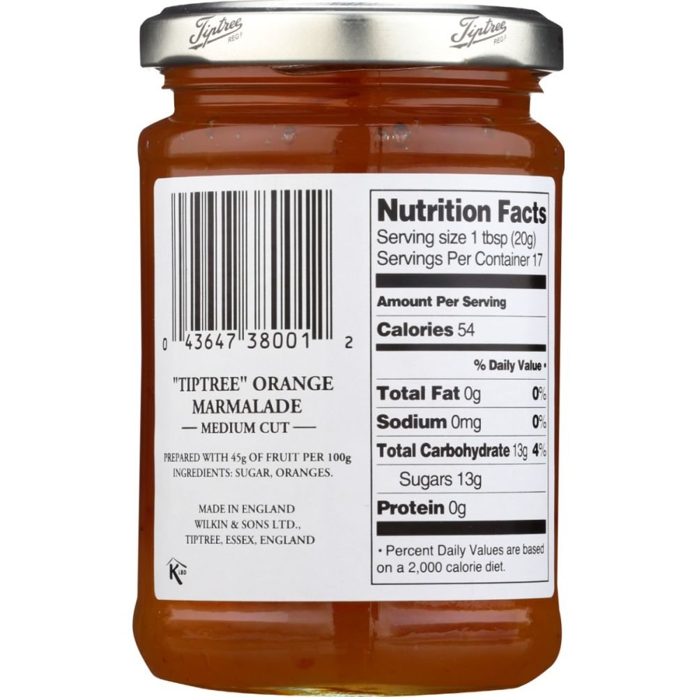 TIPTREE: Orange Marmalade, 12 oz - SMART GREENS