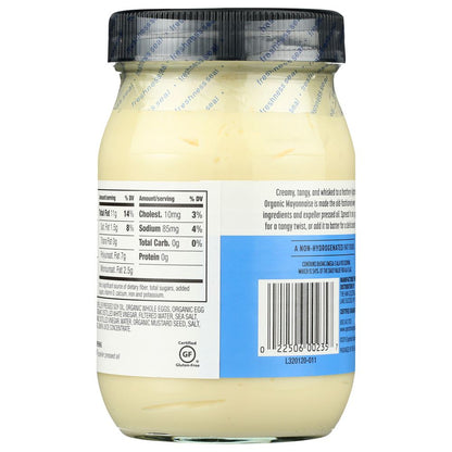 SPECTRUM NATURALS: Organic Mayonnaise With Cage Free Eggs, 16 oz - SMART GREENS