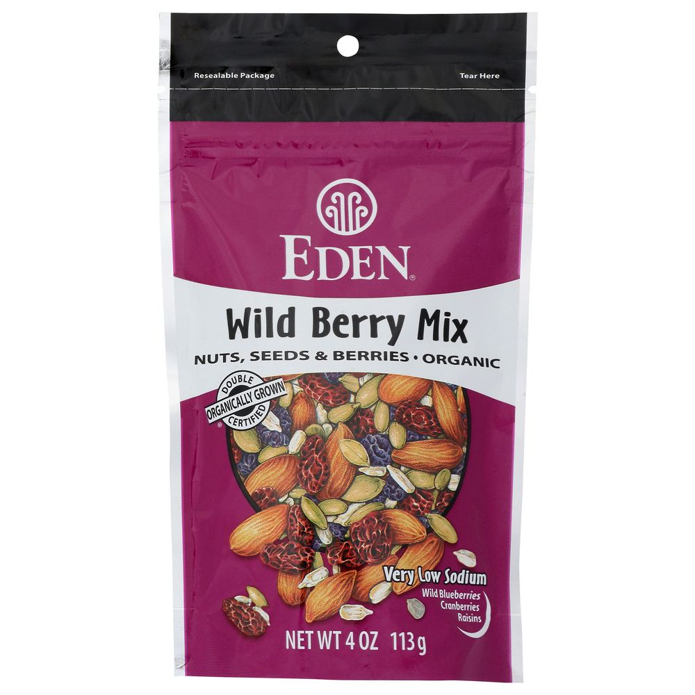 EDEN FOODS: Wild Berry Mix Organic, 4 oz - SMART GREENS