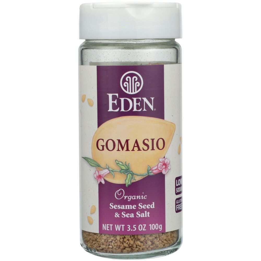 EDEN FOODS Gomasio organic roasted sesame salt condiment 3.5 oz low sodium kosher pareve