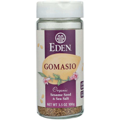 EDEN FOODS Gomasio organic roasted sesame salt condiment 3.5 oz low sodium kosher pareve