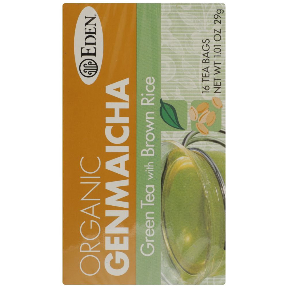 EDEN FOODS: Tea Genmaicha Green Org, 16 bg - SMART GREENS