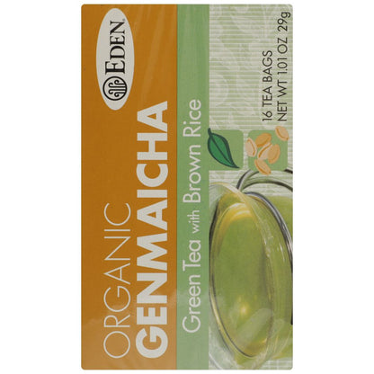 EDEN FOODS: Tea Genmaicha Green Org, 16 bg - SMART GREENS