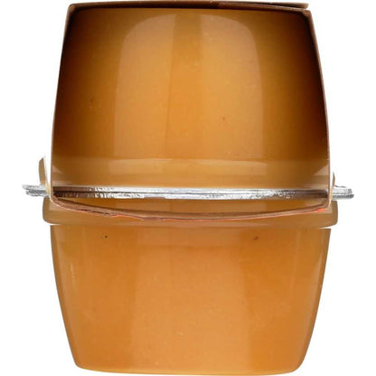 SANTA CRUZ Applesauce Peach Pack of 6 jars 24 oz organic fruit sauce