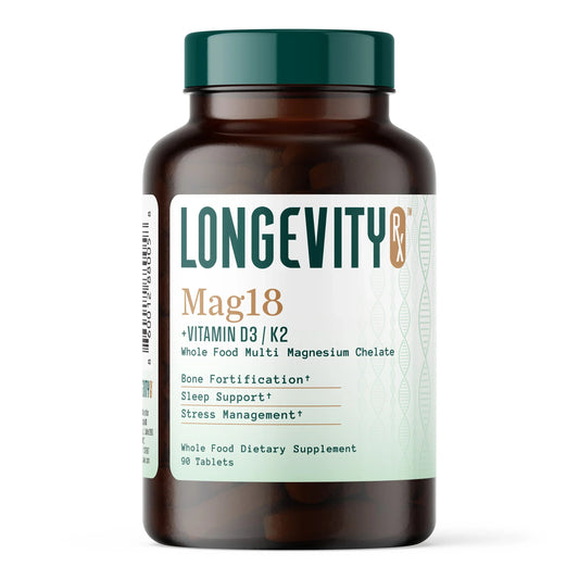 Longevity RX Mag18 | Peptide-Powered Daily Magnesium