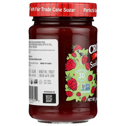 CROFTERS: Conserve Seedless Raspberry Organic, 16.5 oz - SMART GREENS