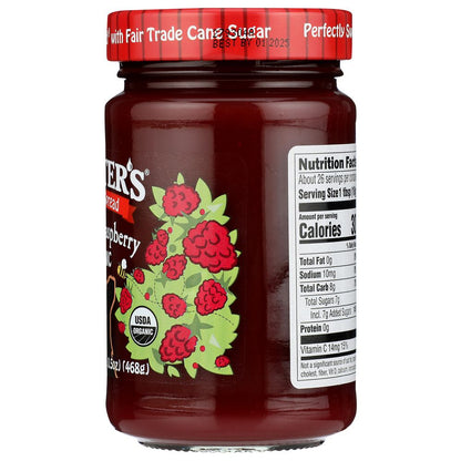 CROFTERS: Conserve Seedless Raspberry Organic, 16.5 oz - SMART GREENS