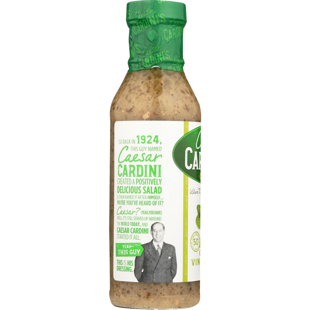 CARDINI'S: Light Greek Vinaigrette Dressing, 12 oz - SMART GREENS