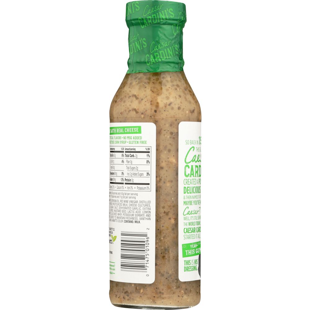 CARDINI'S: Light Greek Vinaigrette Dressing, 12 oz - SMART GREENS