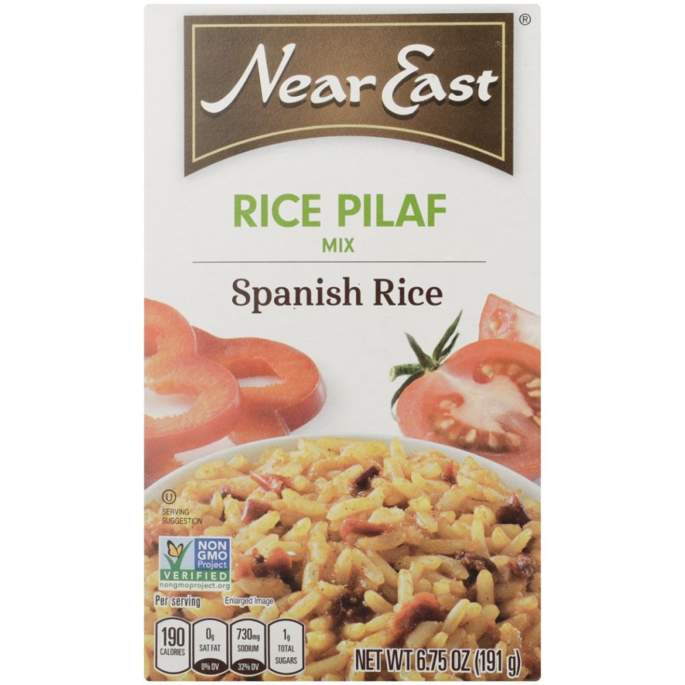 NEAR EAST: Rice Pilafs Mix Spanish Rice, 6.75 oz - SMART GREENS