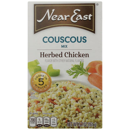 NEAR EAST: Couscous Mix Herbed Chicken Flavor, 5.7 Oz - SMART GREENS