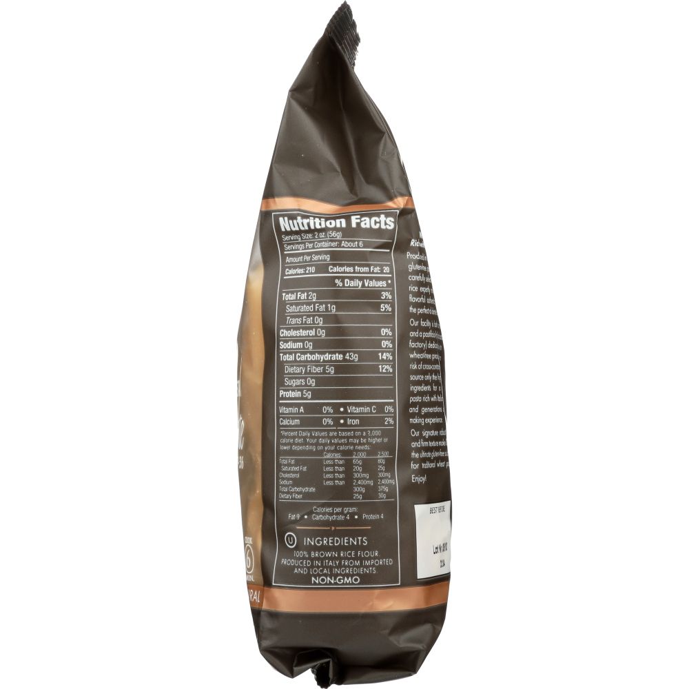 DELALLO: Gluten Free Whole Grain Rice Penne Rigate, Wheat - Free, 12 oz - SMART GREENS