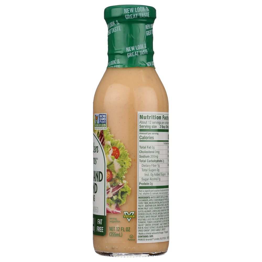 WALDEN FARMS Thousand Island Dressing Calorie Free 12 oz bottle