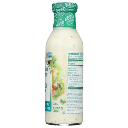 Walden Farms Ranch Salad Dressing Calorie Free 12 oz bottle