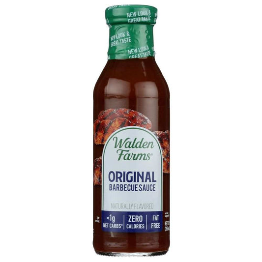 Walden Farms Original Barbeque Sauce bottle 12 oz sugar-free no carbs calorie-free