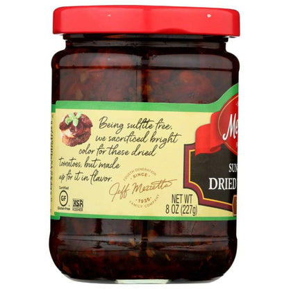 MEZZETTA sun-dried tomatoes packed in olive oil jar, 8 oz