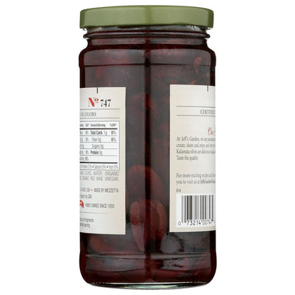 JEFF'S NATURALS: Organic Pitted Sliced Greek Kalamata Olives, 7 oz - SMART GREENS